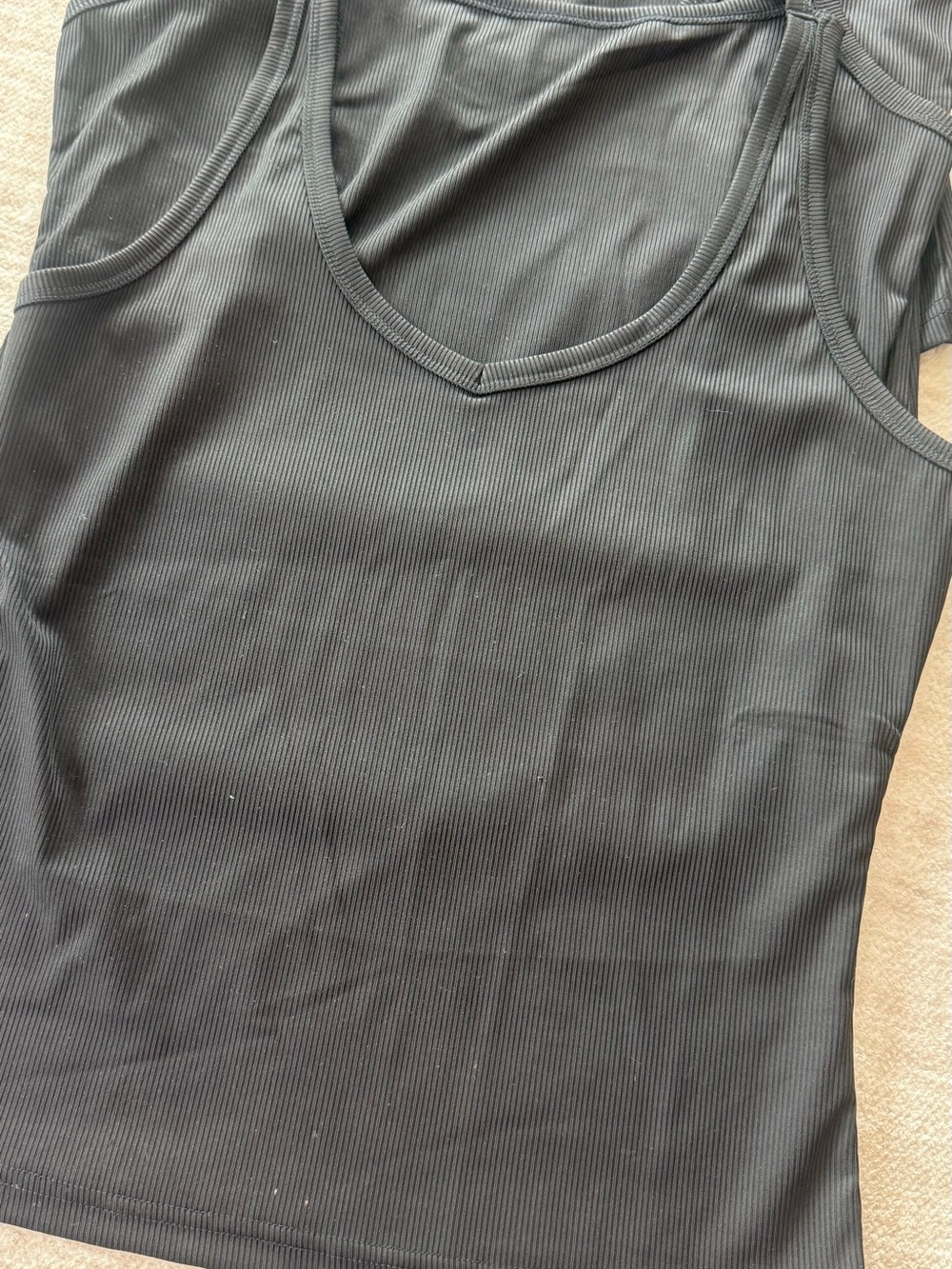 Lot of 4 black tank tops